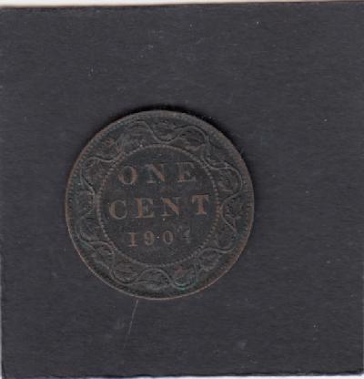 Beschrijving: 1 Cent EDWARD VII